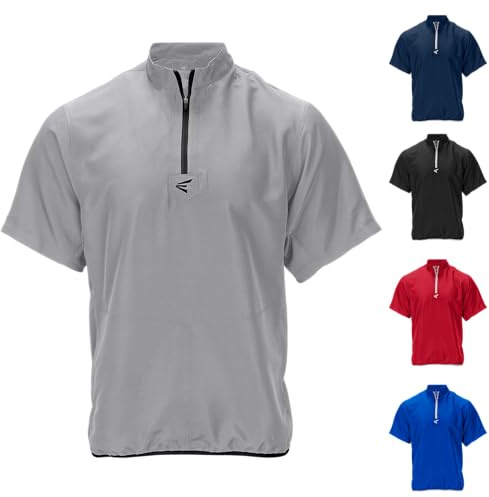 Easton Herren 8072432 Alpha CAGE Jacket SS GY XL, GRAU, X-Large