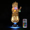 cooldac LED-Licht Kit Kompatibel mit Lego 76191 Marvel Infinity Handschuh, Fernbedienung LED Beleuchtungsset Kompatibel mit Lego 76191 Marvel Super Helden Infinity Handschuh(Keine Modelle)