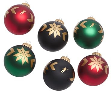FC Bayern München Christbaumkugeln 6er Set
