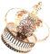 TOPBATHY Hochzeitstortenaufsatz Mit Krone König Kuchen Tiara Perlen-tiara-kuchenoberteil Prinzessin Kleid Kuchendekoration Für Die Babyparty Fondant Mini Zylinder Kind Kristall