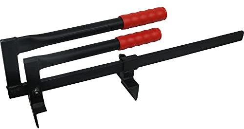 Plattenheber Stahl Spannweite 0-67cm Plattenträger Steintragezange Tragkraft 30 kg - PLH68