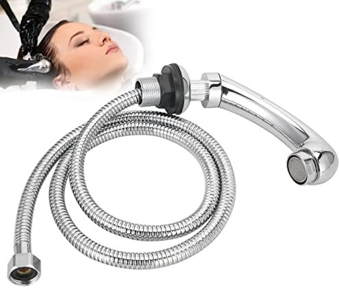 Robinet de Lit de Shampoing,Robinet de douche,Arroseur de Cheveux,Pulvérisateur,Kit de Tuyau pour Bol de Shampoing,mitigeur chaud et froid, accessoires de salon de coiffure,avec tuyau pour lavabo