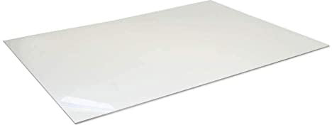 EH Design Polystyrol Platten 0,8 x 500 x 1000 mm | rechteckig und transparent, Ideal für die Erstellung von Werbeschildern oder Fräseteilen, leicht zu verarbeiten: sägen, schneiden, bohren und biegen