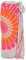 GURU SHOP Bali Sarong, Wandtuch, Wickelrock, Mandala Pareo, Herren/Damen, Mint/orange, Synthetisch, Size:One Size, 160x115 cm