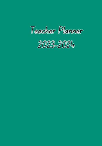 Teacher Planner | Daily Planner | Academic Diary | August 2023 - July 2024 | School Year Planner | 2023 -2024 Diary | A5 Planner