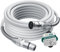Kxable XLR to XLR Cable 10 Feet, Premium XLR Microphone Cable, Heavy Duty 22AWG OFC XLR Male to Female Cord, 3-Pin Shielded Mic Speaker Cable, Zinc Alloy Connectors, Metal Spring SR, White