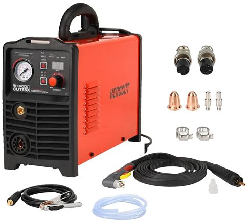 Plasmaschneiden CNC-Lichtbogenplasmaschneider HeroCut CUT55X 55 Ampere 220 CNC-Nicht-HF-IGBT-Plasmaschneidemaschine kann mit CNC-Tisch arbeiten mit besserer Schneidleistung