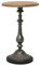 Xichuzi Beistelltisch, Tabletttisch, Blumenhocker, Nachttisch, Couchtisch, Wohnzimmer, Nightstand, Tannenholz Massiv 40 x 64 cm Braun