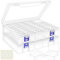 LINYAPRY Bead Organiser Box, 92 Pcs Small Bead Organisers and Storage Plastic Cases, Mini Clear Bead Storage Containers with Hinged Lid for Diamond Painting Accessories, Bead, Jewelry, DIY Crafts