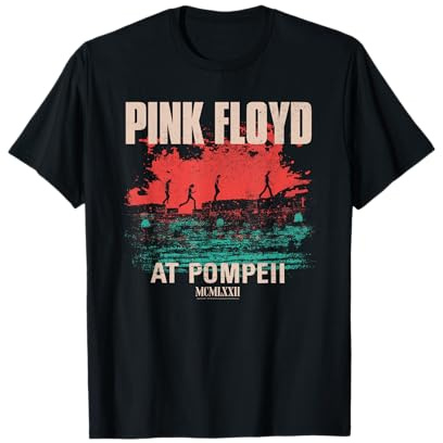 Pink Floyd Live at Pompeji Albumkunst T-Shirt