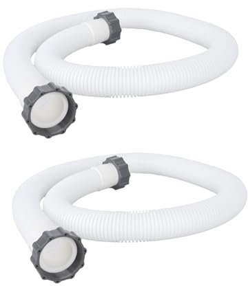 2 mangueras de piscina para Intex 29060E, 1,5 pulgadas, 150 cm, accesorio para bomba de filtro y sistemas de agua salada