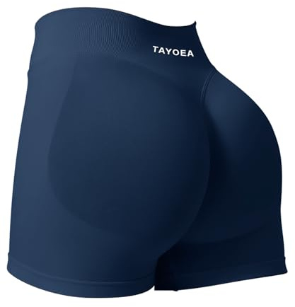 TAYOEA Sport Shorts Damen Scrunch Kurze Sporthose Push Up Kurze Leggings Butt Lifting Gym Short Nahtlose Workout Radlerhose Damen