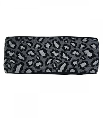 Faera Damen Stirnband mit Leopardenmuster für den Winter