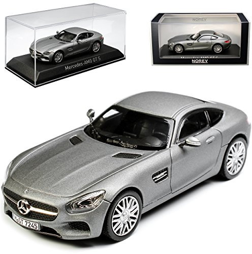 Norev Mercedes-Benz AMG GT S Coupe Matt Grau Metallic Ab 2014 1/43 Modell Auto