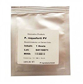 Penicillium Roqueforti Blue Mould Culture for Cheese Making, Sterile Pack for 500L Milk, Ideal for Stilton, Roquefort, Blue Veined and Surface Ripened Cheeses - 10g Pack