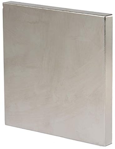 Neodym Magnet N45 100mm x 100 mm x 10 mm - Extra Stark Super Magneten Quader Groß - Neodym Magnete 400KG Power Block Platte