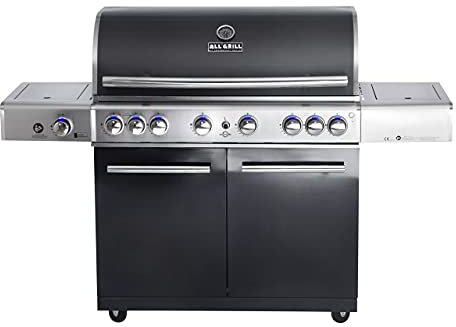 Allgrill Top-Line Chef XL Black-Line Volledelstahl Gasgrill mit Air System