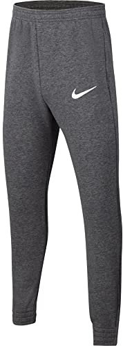 Nike Jungen Park 20 Jogginghose, Kohle Heathr / Weiss Weiss, XS EU