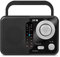 SPC VALDI – Radio portátil, con asa de Transporte, dial Am/FM Gran Visibilidad, número Grandes, Ruleta para sintonizar, fácil de Usar, diseño Elegante