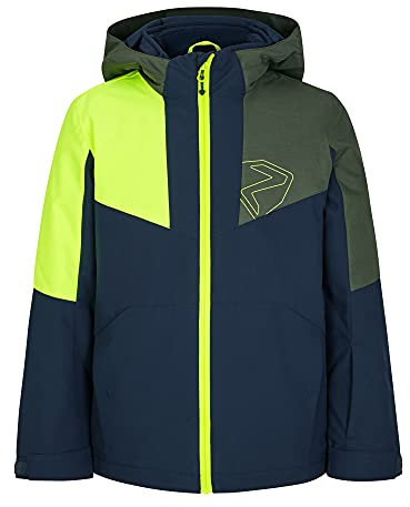 Ziener Jungen Antax Kinder Ski-Jacke, Winter-Jacke | wasserdicht, winddicht, warm, dark navy, 104