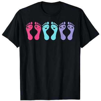 Lustige Füße Fußpflege Pediküre Podologe Nagelstudio T-Shirt