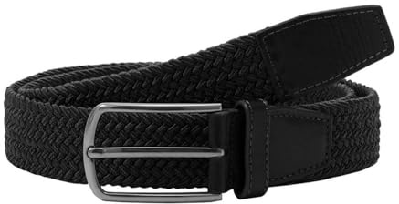 Lyle & Scott Herren komplizierte geflochtene Golfgürtel gewebte Nylonbrand
