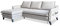 MIUFORM Ecksofa mit Schlaffunktion und Bettkasten | Charming Charlie | Wohnlandschaft Mit Schlaffunktion Couch Schlafcouch Wohnzimmer Gästezimmer | Holzlfüße Boho-Stil (Beige, Links ausgerichtet)