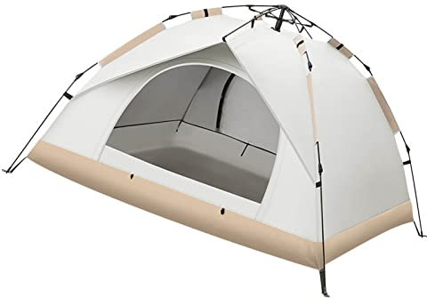 HEEPDD Schnell zu öffnendes Zelt, Sonnenfestes, Einfaches Pop-Up-Zelt für Camping (2-Sitzer)