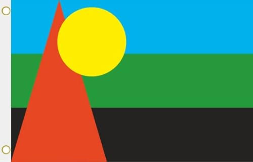 U24 Drapeau Mouvman Lantant Koudmin MLK Réunion 90 x 150 cm