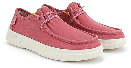 WALK IN PITAS | Dafne | Damen-Mokassins | Bootsschuhe | Toe Shoes | Slip on Loafer | Sneakers | Sommerschuhe | Schlupfschuhe | Freizeitschuhe | PITAS Schuhe | Erdbeere 40