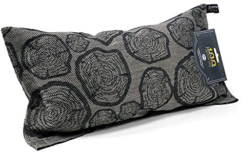 Jokipiin Premium Saunakissen 40 x 22 cm - 100% Made in Finland - Reisekissen Ökotex Leinen Baumwolle Sauna Kissen Kopfstütze Wellness Nackenstütze Lieblingskissen Kopfstütze (1x Mänty nature)