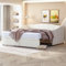 buiesjole Polsterbett 90/180x200 cm Ausziehbares Schlafsofa Mit Lattenrost Multifunktionsbett Für Wohnzimmer Schlafzimmer Gästezimmer Gästebett Für Erwachsene Jugendliche Beige
