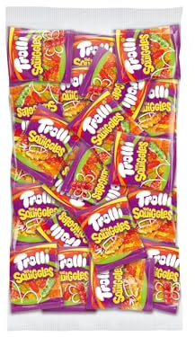 Trolli Dosen Diverse Sets 1er 2er 3er 4er Set Büro Party Mischpaket Grosspackung 1x Minibeutel Sqiggles & 1xHLKauf-Block