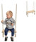 MAMOI® Balançoire en bois pour bébé | Balançoire en bois | Balançoire en bois | Balançoire pour bébé pour la maison | Balançoire d'intérieur | 100 % écologique | Fabriquée dans l'UE