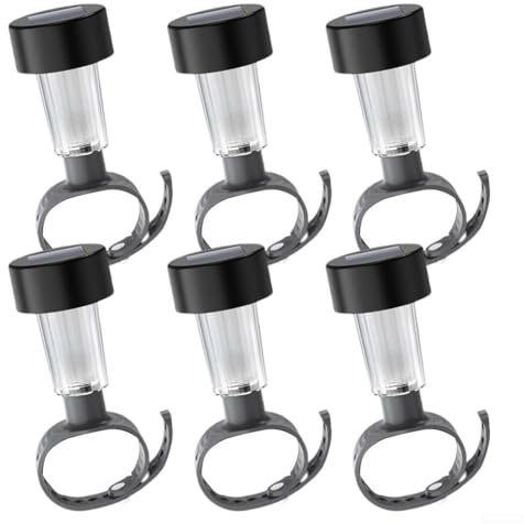 CWOQOCW Waterproof Night Decoration, Solar Swimming Pool Lights, for Above Ground Pools Swimming Pool Decoration(6pcs)