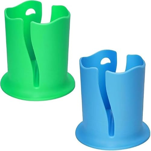 2 Stück Paddle Board Getränkehalter Stand Up Paddle Zubehör Kajak Wasserflaschenhalter für SUP Paddle Board Wasserflaschenhalter Meisten Getränk Bechergrößen griffbereit beim Wassersport (A+C)
