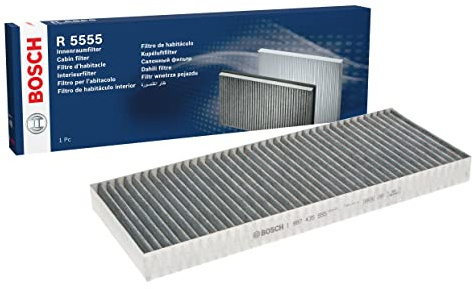 BOSCH Filter, Innenraumluft 1987435555 | Kompatibel mit: CITROËN C8, C8 Van, FIAT ULYSSE, LANCIA PHEDRA, PEUGEOT 807, 807 Van