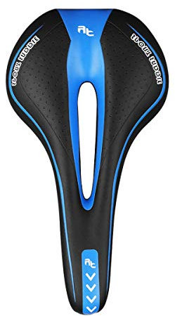 Xrten Selle de Vélo, Selle Vélo Ultra Confortable pour Hommes et Femmes Selle VTT Vélo Réglable Antidérapant VTT