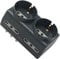 Electraline 71067 Adattatore Per Spina Tedesca, Multipresa 6 Posti 2 Schuko + 4 Bivalenti 10/16A, Grigio Scuro