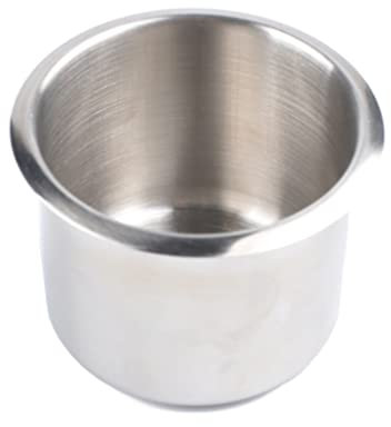 Stainless Steel Cup Holder Insert Cup Base for Motor Homes RV Car Auto