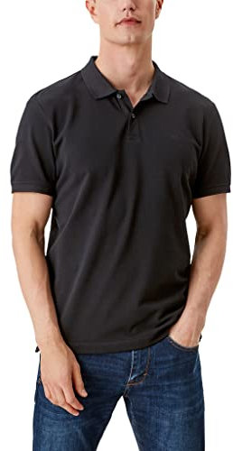 s.Oliver Herren 2024581 Polohemd, 99A1 schwarz, 3XL