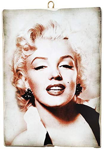 KUSTOM ART Bild im Vintage-Stil Marilyn Monroe aus der Sammlung Druck auf Holz