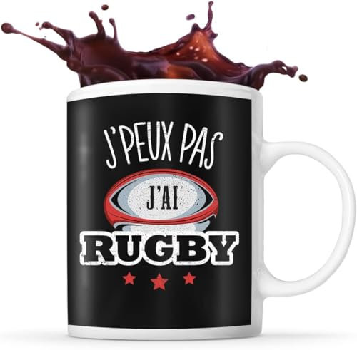 Planetee Mug Chope Rugby (Mug J'peux pas Rugby V2)