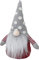 Red Grey & White Spotted Hat Christmas Gonk 30cm 12 Tall Freestanding with Weighted Base Door Stop