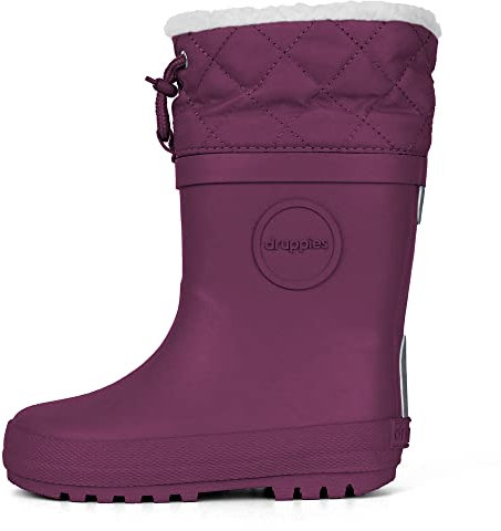 Druppies Imitat warmer Hausschuhe ohne Marke – lila – für Kinder und Damen – Größe 40 EU - 11023 - Winter