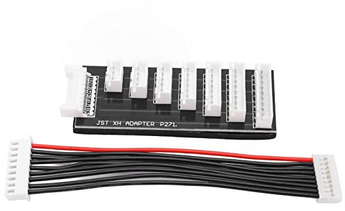 Socobeta JST XH 2S to 8S Lipo Battery Balance Board, High Pressure Lipo Battery Charger Plate for Most Lipo Battery Chargers
