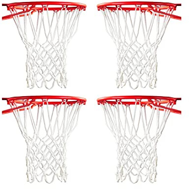ALALAL White Professional Basketball Net Replacement, Basketball Nets Bulk
