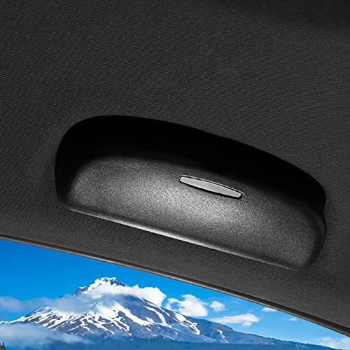 YEE PIN Brillenetui kompatibel mit Golf 7 7.5 / Tiguan 2/ Passat B8/ Passat Valiant Auto Sonnenblende Organizer Sonnenbrillenhalter Auto Brillenhalter Brillenorganizer Box