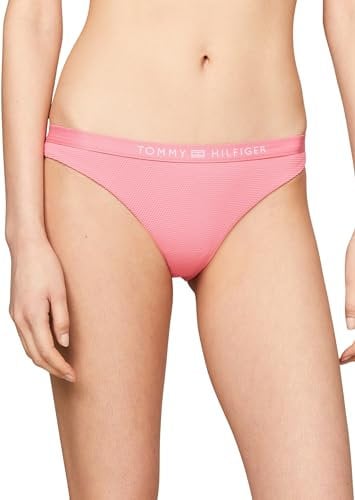 Tommy Hilfiger Bas de Bikini Femme Hipster, Rose (Botanical Pink), M