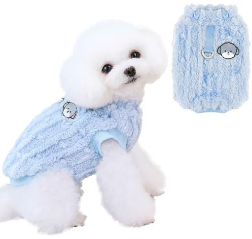 ACTOYS Hundepullover für Kleine und Mittelgroße Hunde und Katzen - Winter Warmer Pullover, Katzenpullover, Kleidung